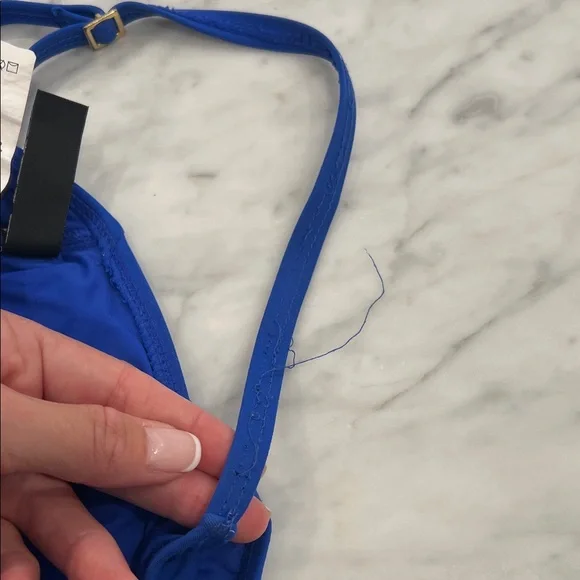 La Blanca Cobalt Blue Women's One Piece Swimsuit - Picture 3 of 5